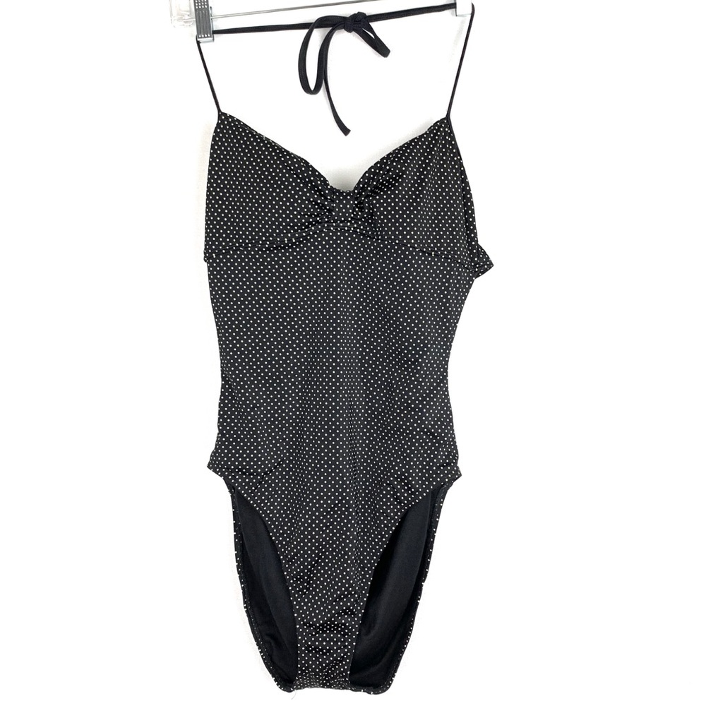 Weekend brand high cut open back one piece